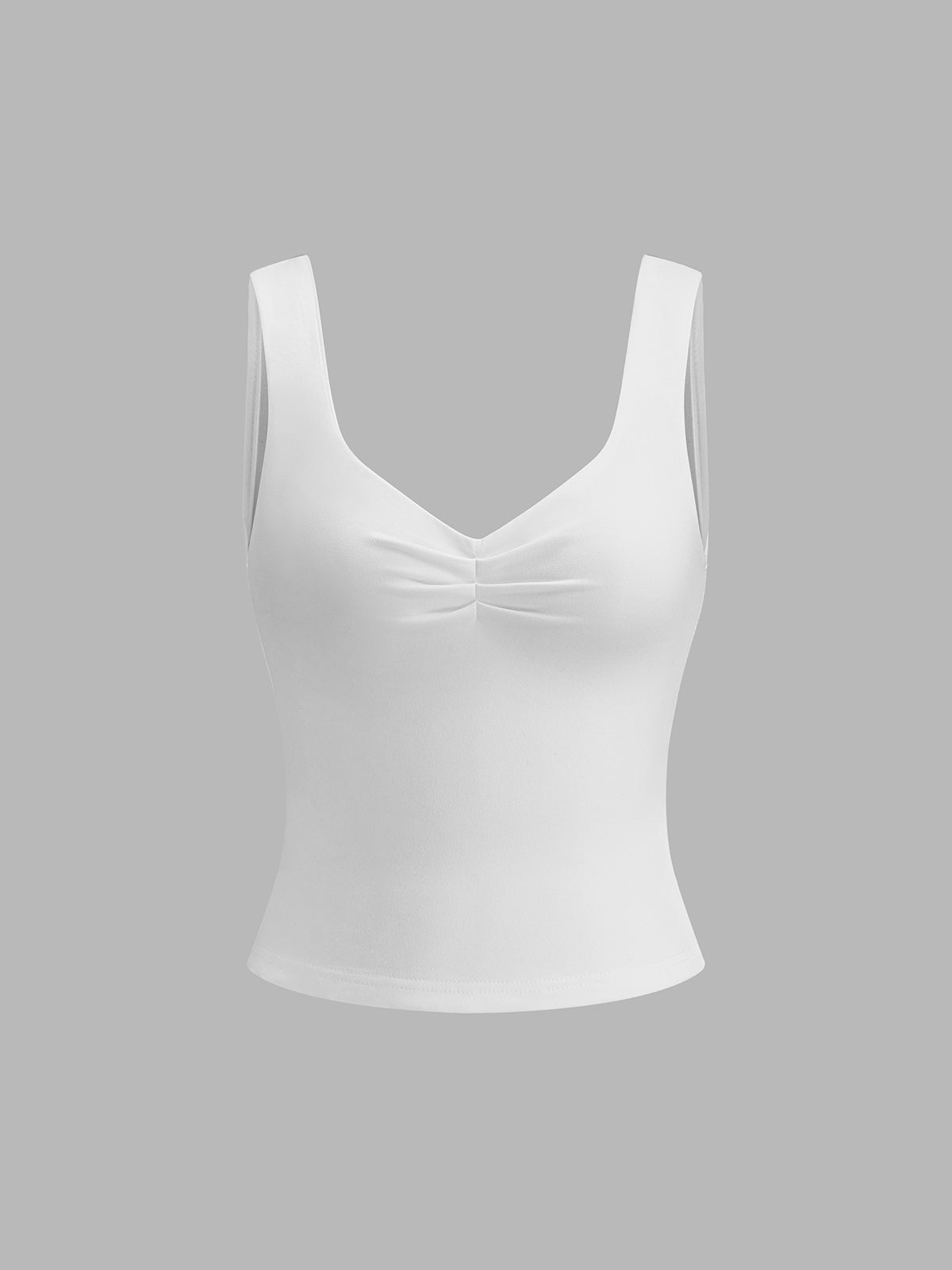 ISABELLA / BASIC SOLID STRAPPY TOP
