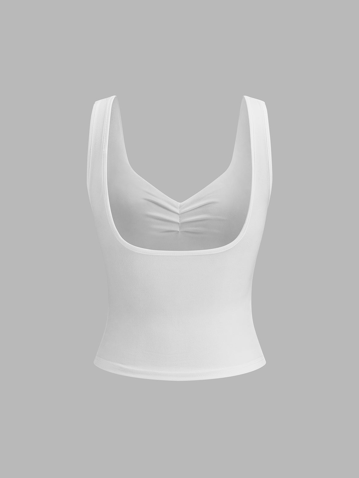 ISABELLA / BASIC SOLID STRAPPY TOP
